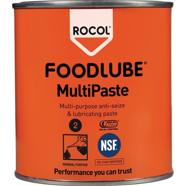 Rocol Anti-Seize-Schmierpaste FOODLUBE® MultiPaste 500 g weiß Dose