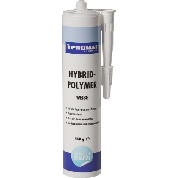 Promat chemicals 1K-Hybrid-Polymer weiß 440 g Kartusche