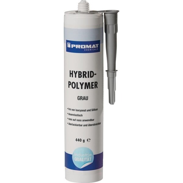 Promat chemicals 1K-Hybrid-Polymer grau 440 g Kartusche