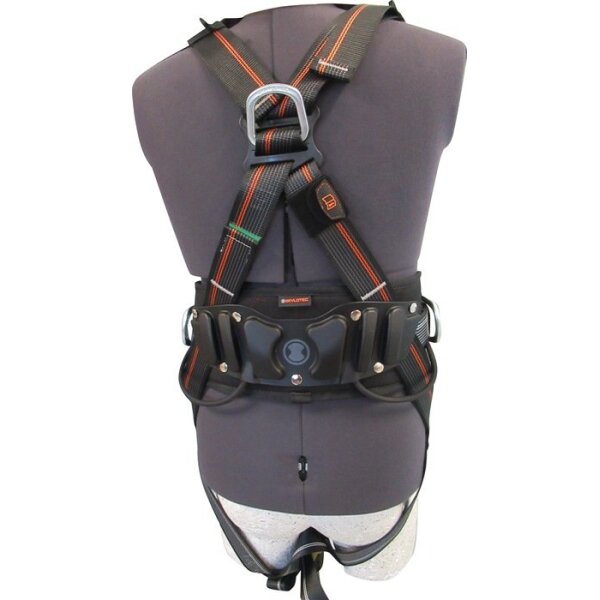 Skylotec Auffanggurt Ignite Nucleon EN361:2002, EN358:2018 schwarz/orange/anthrazit für Kleidergröße M/XXL