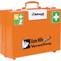 Söhngen Erste Hilfe Koffer Advocat Verwaltung B400xH300xT150ca.mm orange