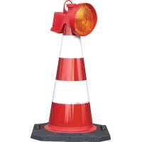 Horizont Leitkegel-LED-Leuchte ConeFix gelb einseitig gelb