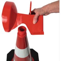 Horizont Leitkegel-LED-Leuchte ConeFix gelb einseitig gelb