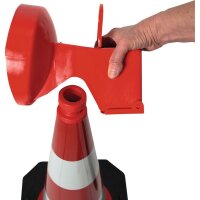 Horizont Leitkegel-LED-Leuchte ConeFix gelb einseitig gelb