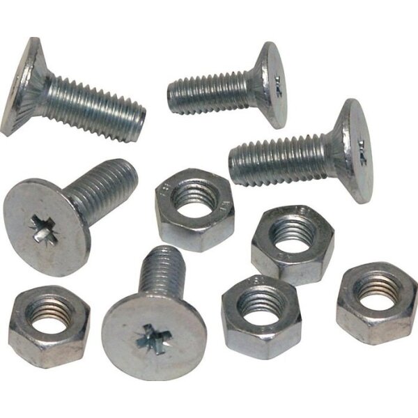 Capito Muldenschrauben verzinkter Stahl L40xBxH20mm f.