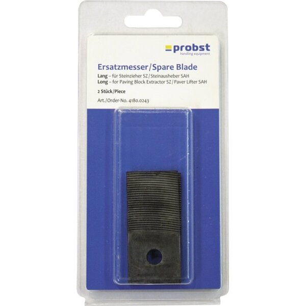 Probst Ersatzmesser passend für Steinzieher SZ 65 mm Blisterverpackung
