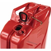 Valpro Kraftstoffkanister 5 l Signalblau RAL 5005 Stahlblech 0,9 mm L230xB120xH310mm