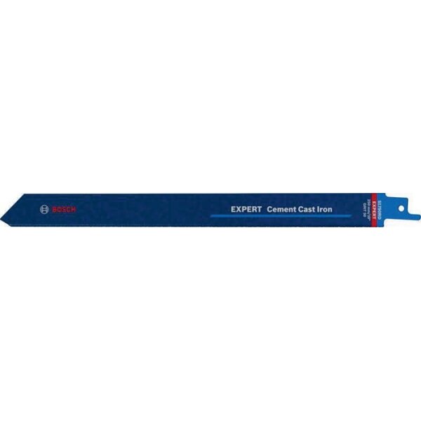 Bosch Säbelsägeblatt Expert Cement Cast Iron T 308 BP Länge 250 mm Breite 19 mm S-Schaft 1 Stück / Karte