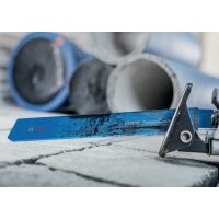 Bosch Säbelsägeblatt Expert Cement Cast Iron T 308 BP Länge 250 mm Breite 19 mm S-Schaft 1 Stück / Karte