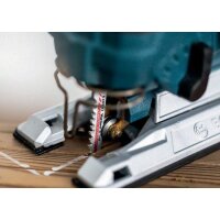 Bosch Stichsägeblatt Hardwood Fast T 144 DHM Gesamtlänge 100 mm Zahnteilung 4-5,2 mm 3 Stück / Karte