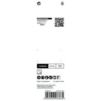 Bosch Stichsägeblatt Laminate Clean T 128 BHM Gesamtlänge 92 mm Zahnteilung 1,8 mm 3 Stück / Karte