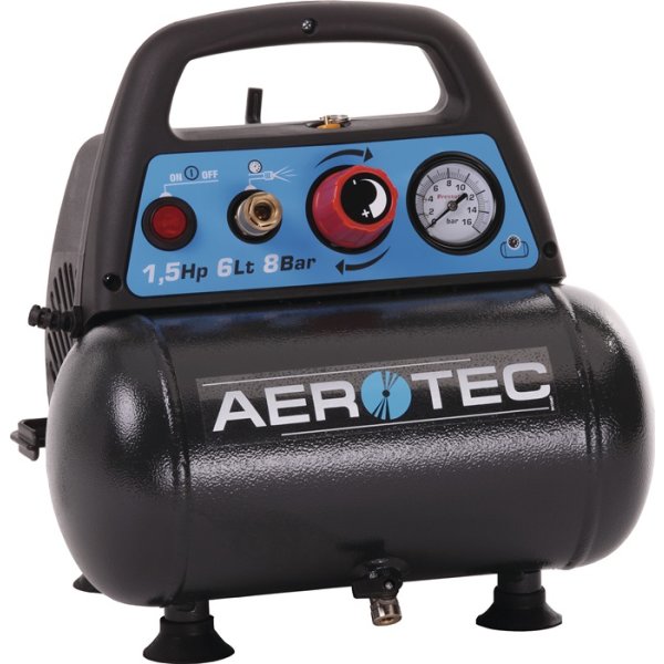 Kompressor Aerotec Airliner 6 200l/min 8bar 1,1 kW 230 V,50 Hz 6l AEROTEC