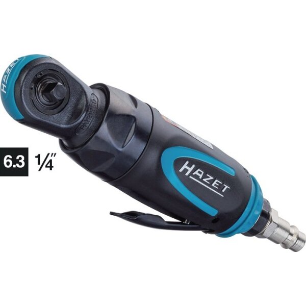 Hazet Druckluftratschenschrauber 9020P-2 Mini 6,3 mm (1/4″) 4-kt. 40 Nm