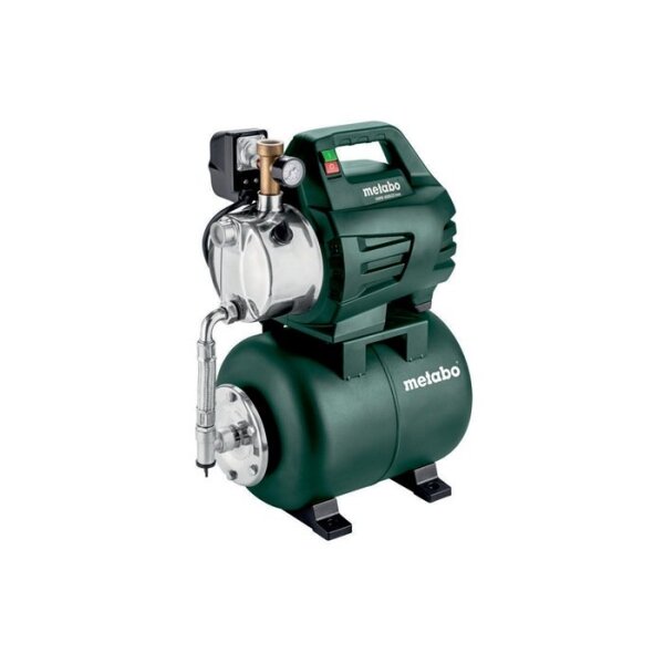 Metabo Hauswasserwerk HWW 4000/25 Inox 4000 l/h 45 m 8 m 1100 W Stahl 24 l