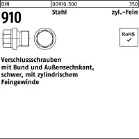 Verschlußschraube DIN 910 Bund/Außen-6-kt...