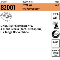 Lindapter Klemmen R 82001 GTW 40 LM 10 / 7,0...