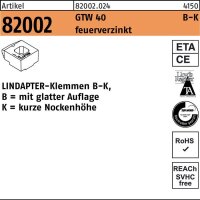 Lindapter Klemmen R 82002 GTW 40 KM 16 / 5,5...