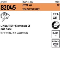 Lindapter Klemme R 82045 GTW 40 CF M 16...