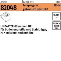 Lindapter Klemme R 82048 GTW 40 BR 20 /10,0 Temperguss...