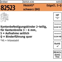 Befestigungsbinder R 82523 Edgecl. 4,6x200 PA66HS sw SQ...
