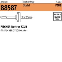Bohrer R 88587 FZUB 10x 40 Stahl 1 Stück FISCHER
