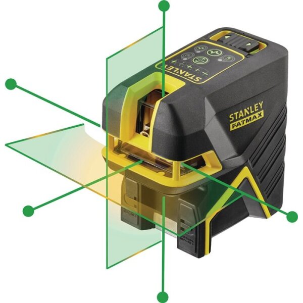 Stanley Kreuzlinienlaser FatMax® FM 30 (50) / Punkte: 45 m ± 3/10 mm/m