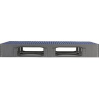 Craemer Kunststoffpalette L1200xB800xH160mm 3 Kufen geschlossen HDPE