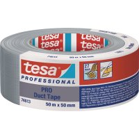 Gewebeband Duct Tape PRO 74613 mattsilber L.50m B.50mm TESA