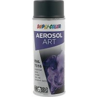 Buntlackspray AEROSOL Art grau seidenmatt RAL 7016 400ml...