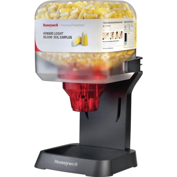 Honeywell howard leight Gehörschutzspender HL400-AM antimikrobiell mit 400 Paar Bilsom 303 L