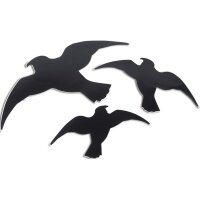 Windhager Vogel-Silhouette Easy Sticker 3 Stück