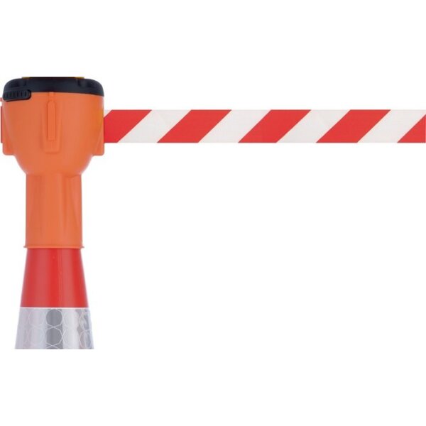 Allroundline Leitkegelaufsatz ALCT Gurtband 9 m orange