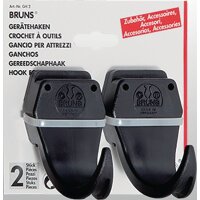 Bruns Gerätehalter Haken 2 Kunststoff