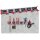 Bruns Gerätehalter Set mini Länge 0,5 m Halter 6 Aluminium / Kunststoff