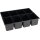 Bs systems Kleinteileeinsatz L-BOXX® LB 136 B404xT317xH97mm Polystyrol mit 8 Mulden schwarz