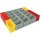 Bs systems Einteilungsset I3 iB 72 B349xT265xH63mm blau / gelb / orange / rot / grün / grau