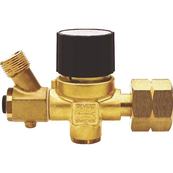 Sievert Propankleindruckregler ohne Manometer 1 - 4 bar 5-12 kg/h W 21,8 x 1/14″ LH