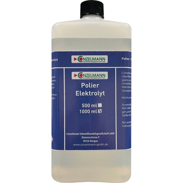 Conzelmann Elektrolyt Polier 1 l Flasche
