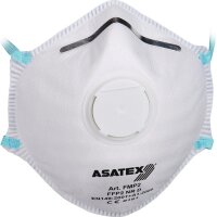Asatex Atemschutzmaske FFP 2 / V NR D mit Ausatemventil