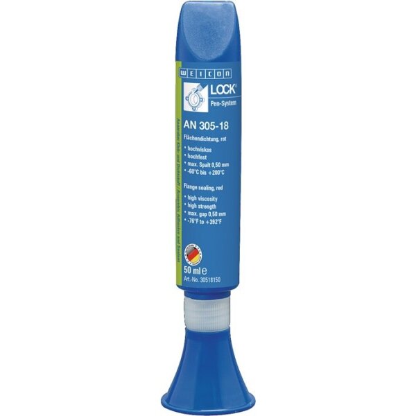 Weicon Flächendichtung WEICONLOCK® AN 305-18 rot 50 ml Pen