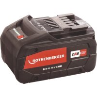 Rothenberger Akku CAS 18 V 8,0 Ah Li-HD Akku