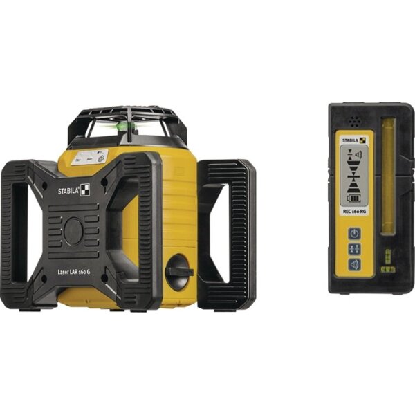Stabila Rotationslaserset LAR 160 G 600 m 4-teilig ± 5 °