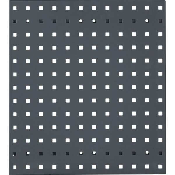 Rasterplan Lochplatte B450xL500mm anthrazitgrau, RAL 7016