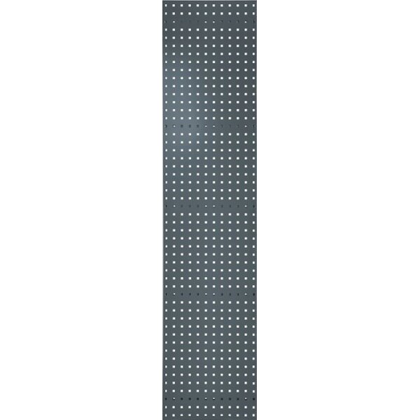 Rasterplan Lochplatte B450xL2000mm anthrazitgrau, RAL 7016