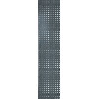 Rasterplan Lochplatte B450xL2000mm anthrazitgrau, RAL 7016