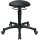 Topstar Drehhocker Body Balance mit Rollen Kunstlederpolster schwarz Sitzhöhenverstellung 420-550 mm