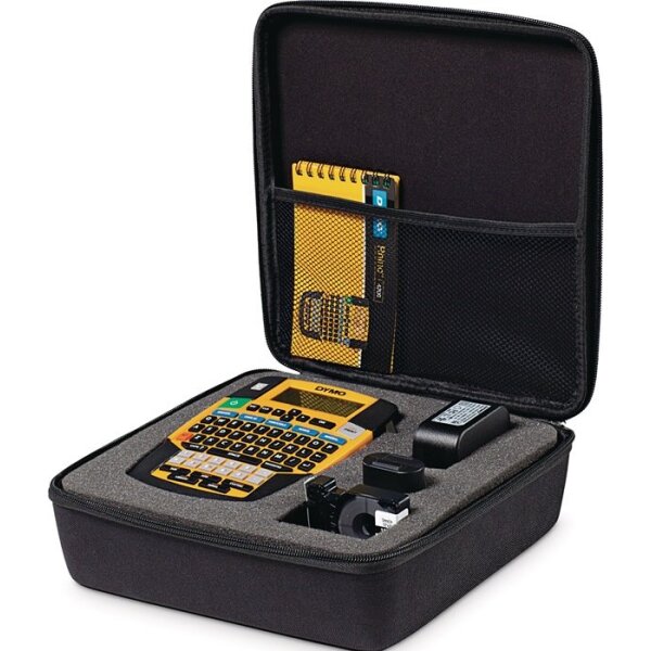 Dymo Beschriftungsgerät Rhino 4200 Schriftbandbreiten 6, 9, 12, 19 mm Kofferset Breite 103 mm x Länge 215 mm