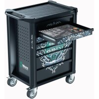Wera Werkstattwagen 9700 Tool Rebel B785xT709xH1020mm 1000 kg 7 Schubladen 78-teilig