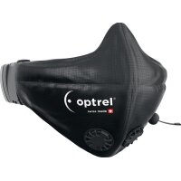 Optrel Mund-Nasenmaske schwarz POM, Polyester,...