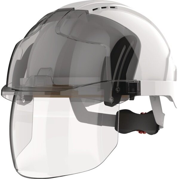 Jsp Industriehelm EVO® VISTAshield® weiß/smoke ABS EN 397, EN 50365